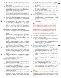 فصل ۴۲ کتاب انکلکس محاسبه و تجویز داروی اطفال